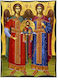 Polyart Εικόνα Архангел Михаил Дърво 20x28см.