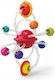 Hola Toys Teething Rattle from Silicone for 6 Months+