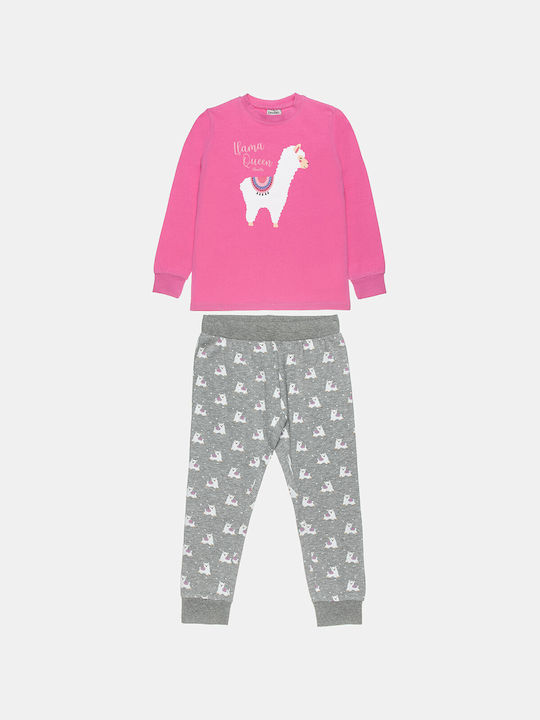 Alouette Kids Pyjamas Winter Cotton Pink