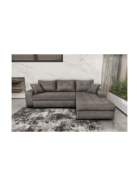Virginia Corner Couch Bed with Right Corner & S...