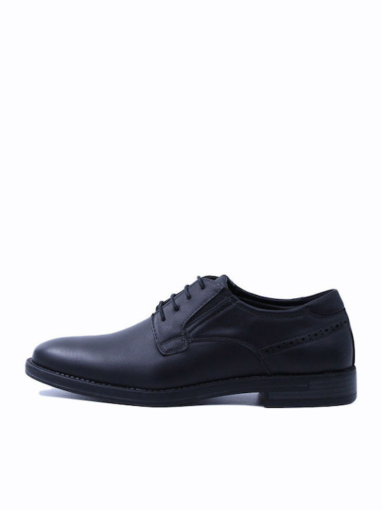 Cockers Men's Synthetic Leather Casual Shoes Black