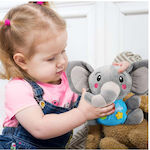 Bakaji Plush Elephant with Motion & Sound