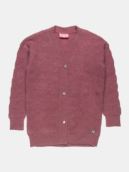 Alouette Kids Cardigan Knitted Pink