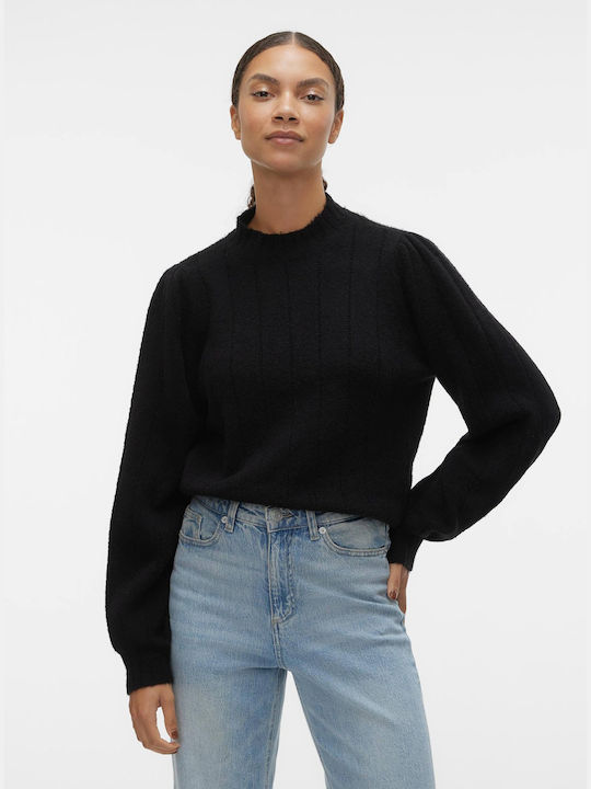Vero Moda Long-sleeved Women's Pullover Black 10291265