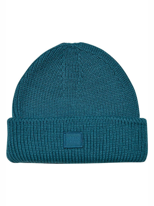 Urban Classics Beanie Unisex Σκούφος Πλεκτός σε Πράσινο χρώμα