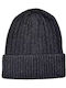 Beanie Ανδρικός Σκούφος Πλεκτός σε Γκρι χρώμα