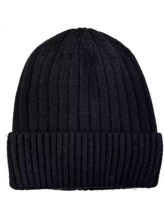 Beanie Männer Beanie Gestrickt in Schwarz Farbe