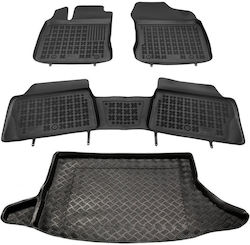 Rezaw Plast Σετ Μπροστινά και Πίσω 4τμχ για Lexus CT 2011 2022 Μαύρα Rezaw Plast Σετ Μπροστινά και Πίσω 4τμχ για Lexus CT 2011 2022 Μαύρα