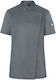 Karlowsky Coat Chef 100% Cotton made Female Gray with Short Sleeve