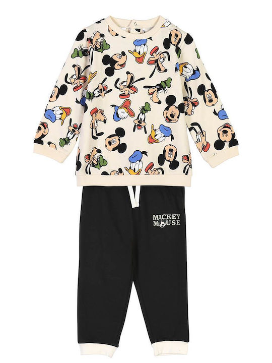 Kinder Sweatpants Set Mehrfarbig 2Stücke Mickey Friends