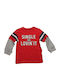 Kids' Shirt Long Sleeve Red