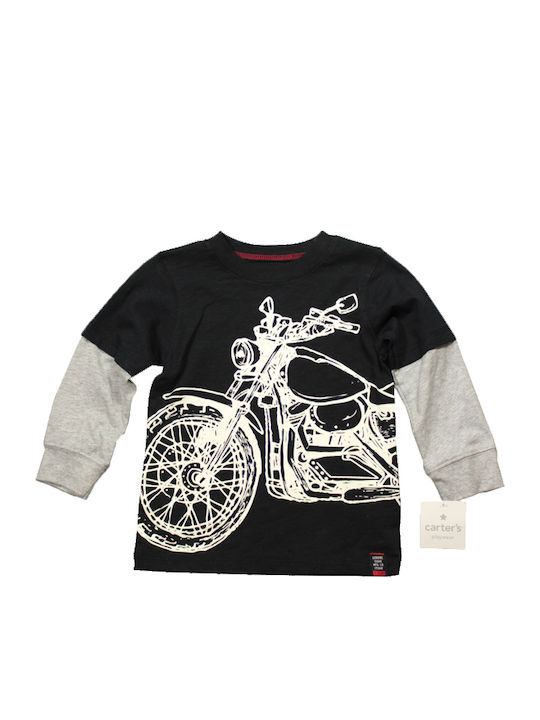 Kids' Shirt Long Sleeve Black