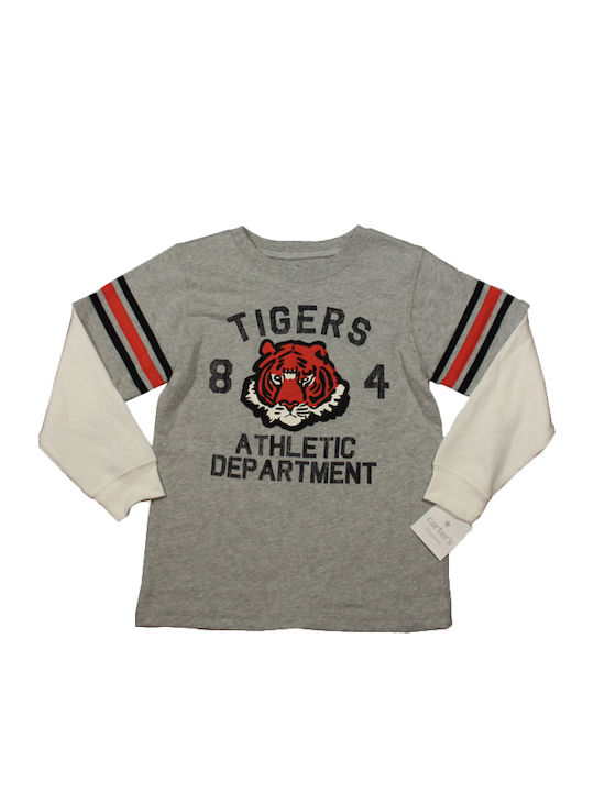 Kids' Shirt Long Sleeve Gray