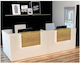 Avant Garde Офис Рецепция с Размери Д280xШ160xВ112см