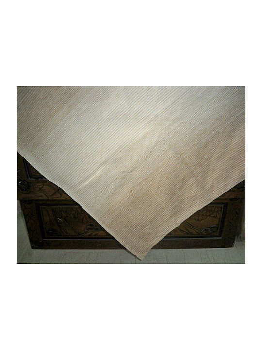 VS Home Ριχτάρι Πολυθρόνας Chenille 155x160εκ. Beige 00.007.5001