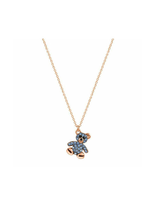 Amor Amor Necklace from Rose Gold Plated Silver