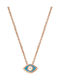 Verorama Necklace Eye from Gold Plated Silver