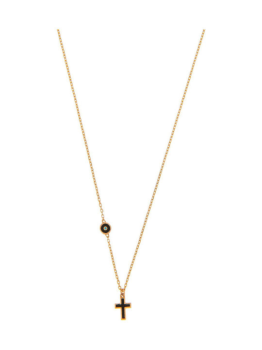 Vitopoulos Necklace with Pink Gold Plating