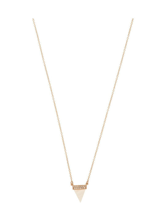 Vitopoulos Necklace with Pink Gold Plating