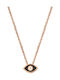 Verorama Necklace Eye from Gold Plated Silver