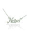 Bijou Box Name from Steel with Zircon