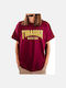 Thrasher T-shirt Bărbătesc cu Mânecă Scurtă Maroon