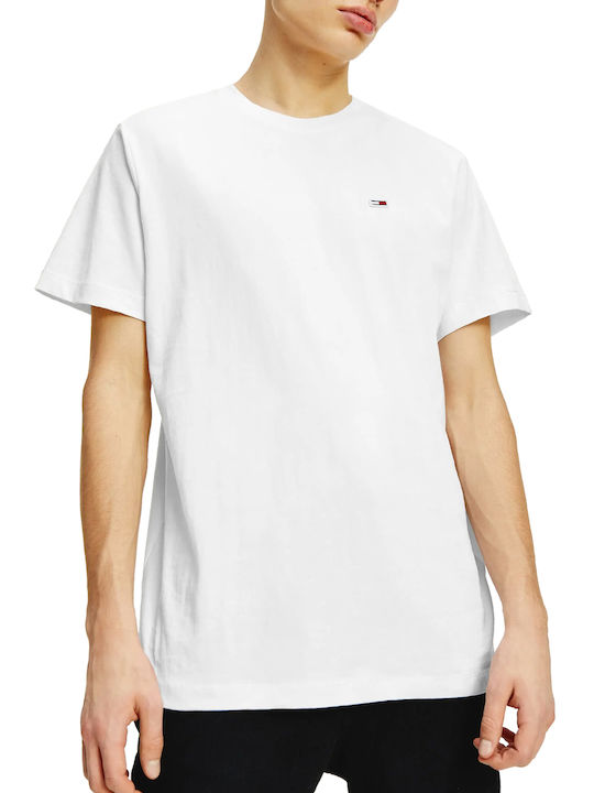 Tommy Hilfiger Tricou pentru bărbați cu mâneci scurte White.