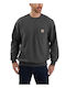 Langarmbluse Carbon Heather