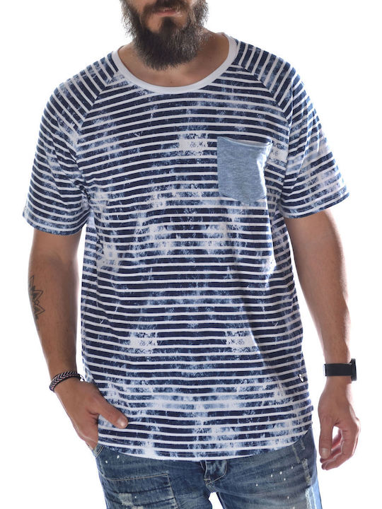 Brokers Jeans T-shirt Blue Navy