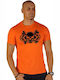 T-shirt Πορτοκαλι