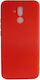 Matt Back Cover Σιλικόνης 1.2mm Κόκκινο (Honor 20 Pro)