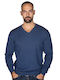 Vera Herren Langarmshirt Blau