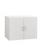 HomeMarkt Jaslyn Loft Dulap Rectangular Din Placă Din Lemn Agregat În Culoare Albă 80.2x42x6cm HM350.05