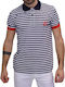 T-shirt White Blue