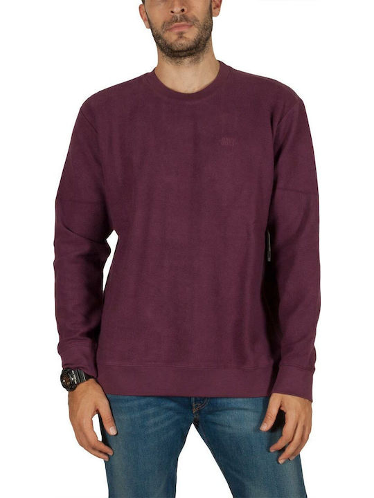 Obey Блуза с дълъг ръкав eggplant
