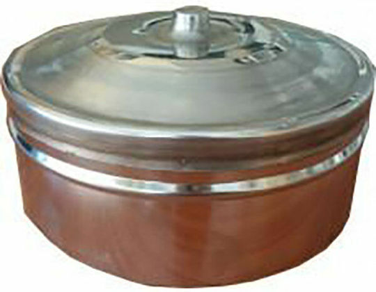 Inox Shell Πώμα/Τάπα Καπνοδόχου Inox 300mm Ασημί