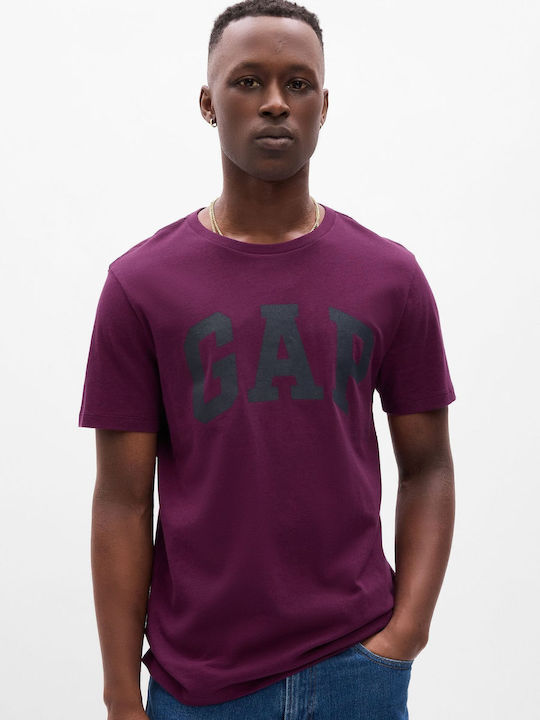 GAP Herren Shirt Kurzarm beach purple plum