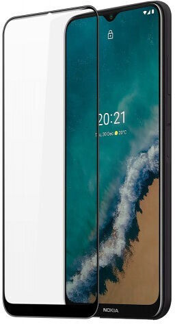 Γυαλί 5D Tempered Glass Μαύρο (Nokia C22)