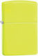 Zippo Neon Feuerzeuge Flamme in Gelbe Farbe PŘ1002