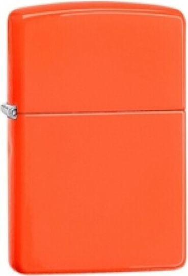 Zippo Neon Feuerzeug Flamme in Orange Farbe PΡ1004