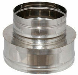 Technometal Chimney Reducers Inox 125mm