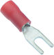 Spade Terminal Red 100pcs 3.2MM