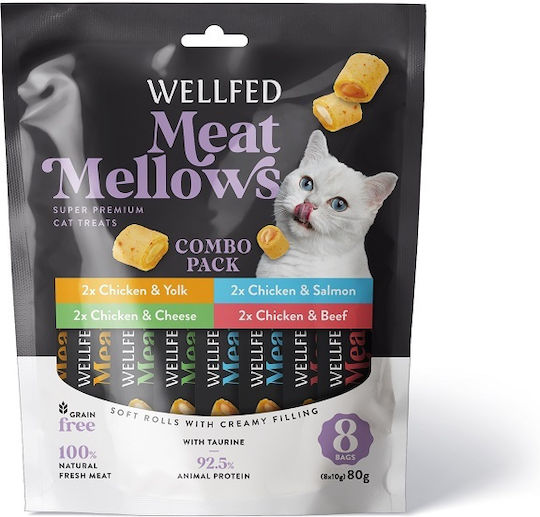 Pet Interest Răsfățuri cu Pui / Somon pentru Pisici 80gr