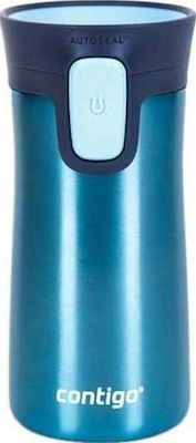 Contigo Glass Thermos Stainless Steel Blue 300ml