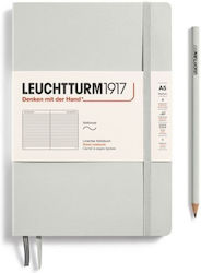 Leuchtturm1917 Notizbuch 123 Blätter A5 Geregelt Gray