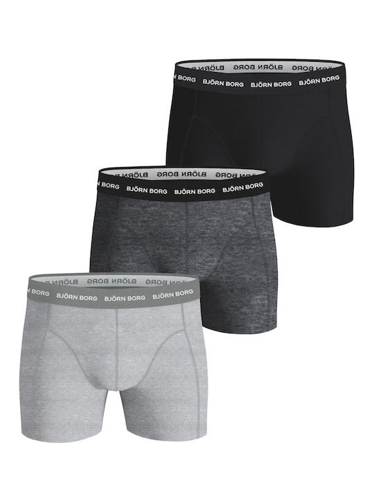 Björn Borg Bjorn Borg Ανδρικά Μποξεράκια Multicolor 3Pack