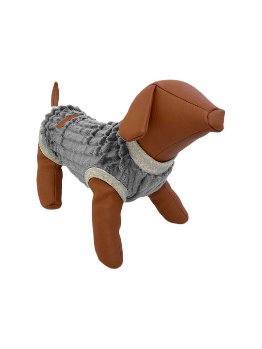 Woofmoda Μπλούζα Fleece Σκύλου σε Γκρι χρώμα 47...