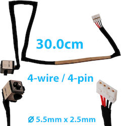 Power Plug with Cable for Toshiba