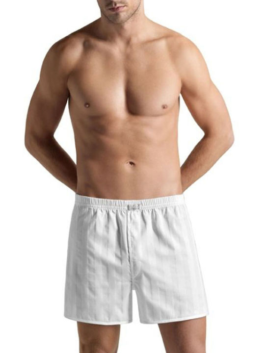 Hanro Herren Boxershorts Weiß 1Packung