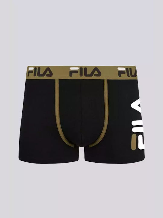 Fila Herren Boxershorts Schwarz 1Packung